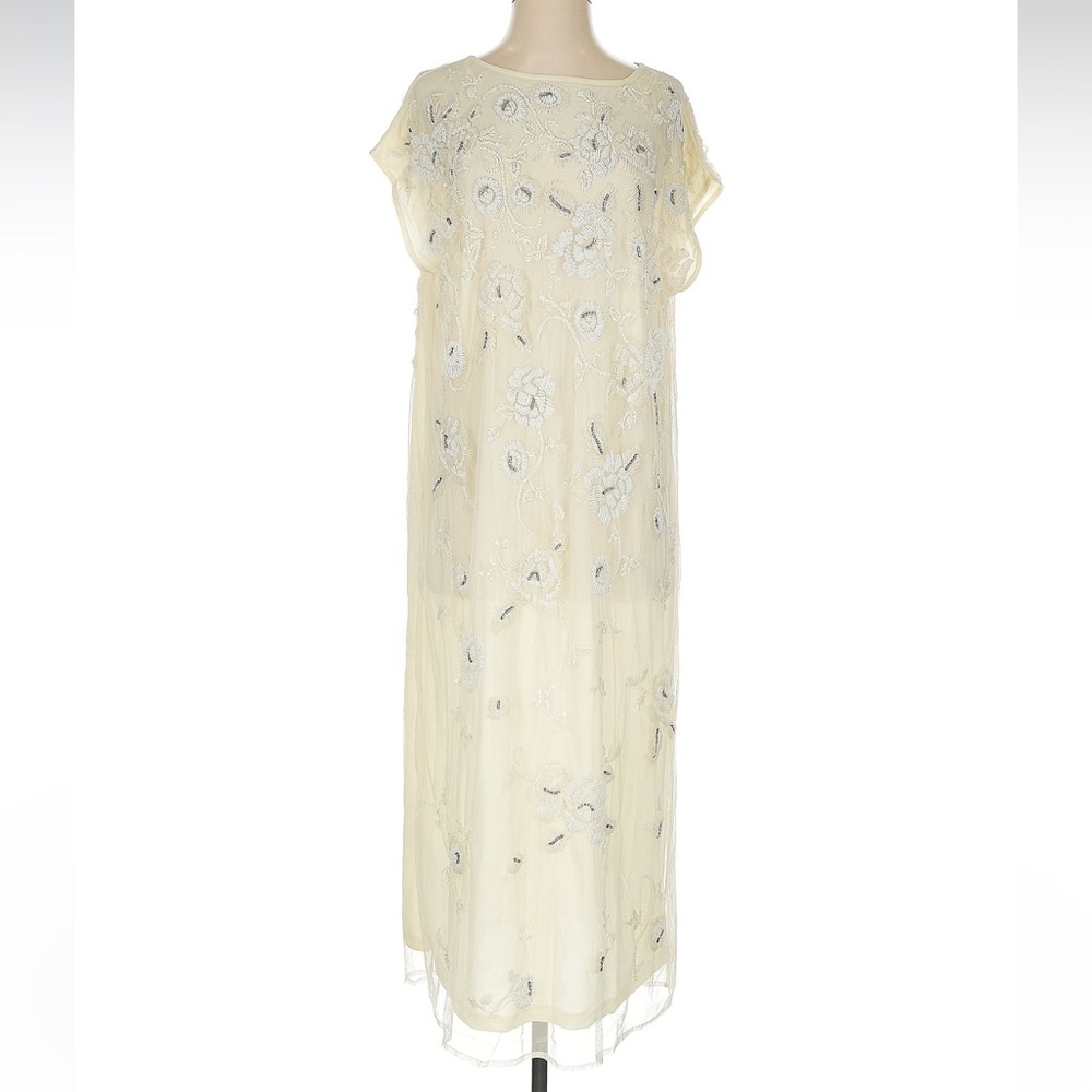 ZARA BEADED KNIT DRESS LIMITED EDITION
